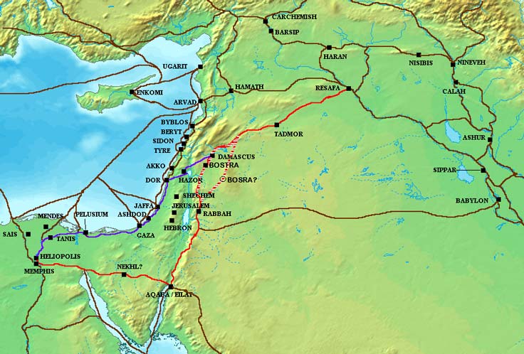 Римские дороги на Ближнем Востоке