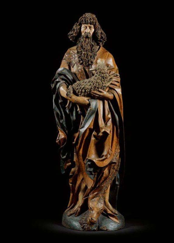 Иоанн Купала, мастер неизв., Швабия, XVI век, музей Гетти