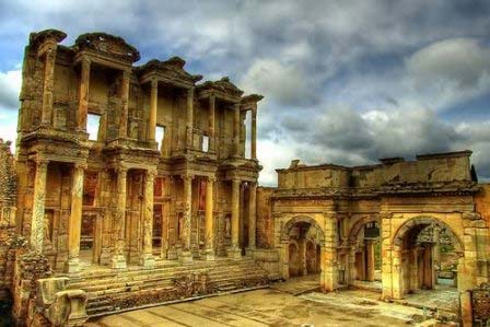 Библиотека Цельса, II век, Эфес