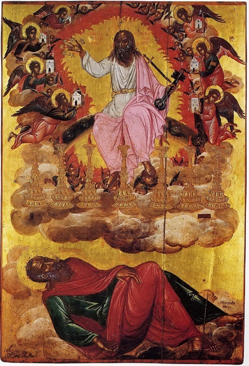 Икона XVI века, Патмос, монастырь Иоанна Богослова