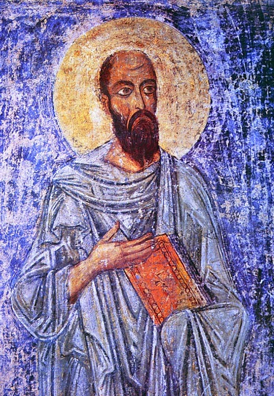 Ап. Павел, фреска Софийского собора