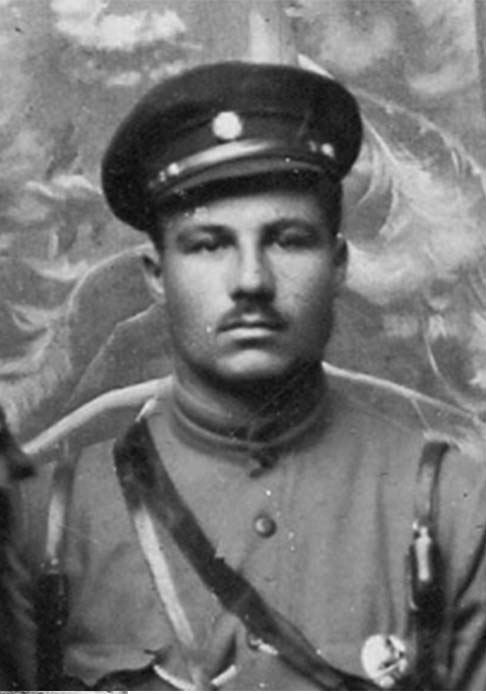 Лебедянский военный комиссар И.Т. Подкопаев. 1918 г