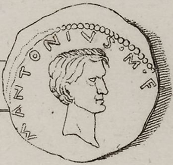 Марк Антоний Антилл (46-30 гг. до н.э.)
