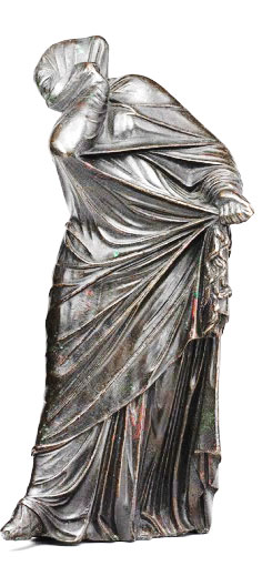 Под покровом Исиды, бронза, Греция, 2 век до н.э.